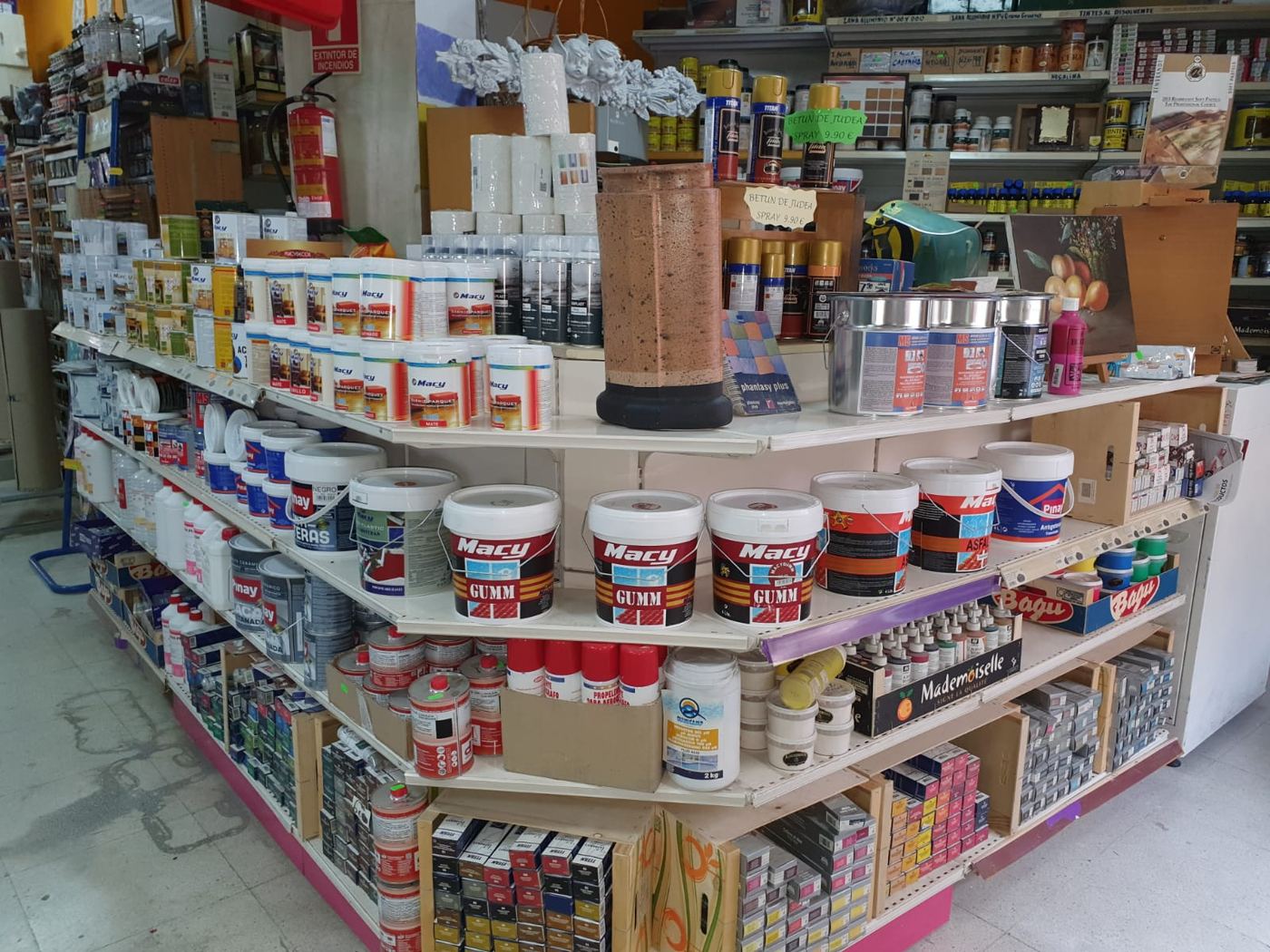 Rodillos y complementos de pintura