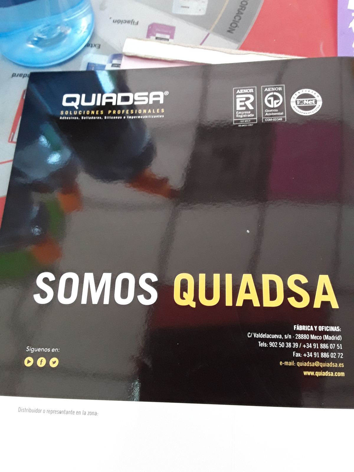 Catálogo Quiadsa, soluciones profesionales